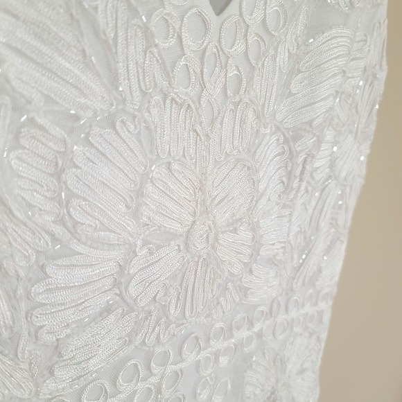 JS Collections Soutache Beaded Sleeveless dress size 2 - Picture 7 of 7